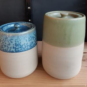 Pot en grès pour plantes sèches taille M