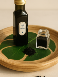  Huile de Nigelle d’Égypte – L’or noir du bien-être